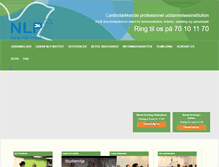 Tablet Screenshot of dansknlp.dk